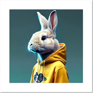 #Web3Kend Polygon Rabbit #46 Posters and Art